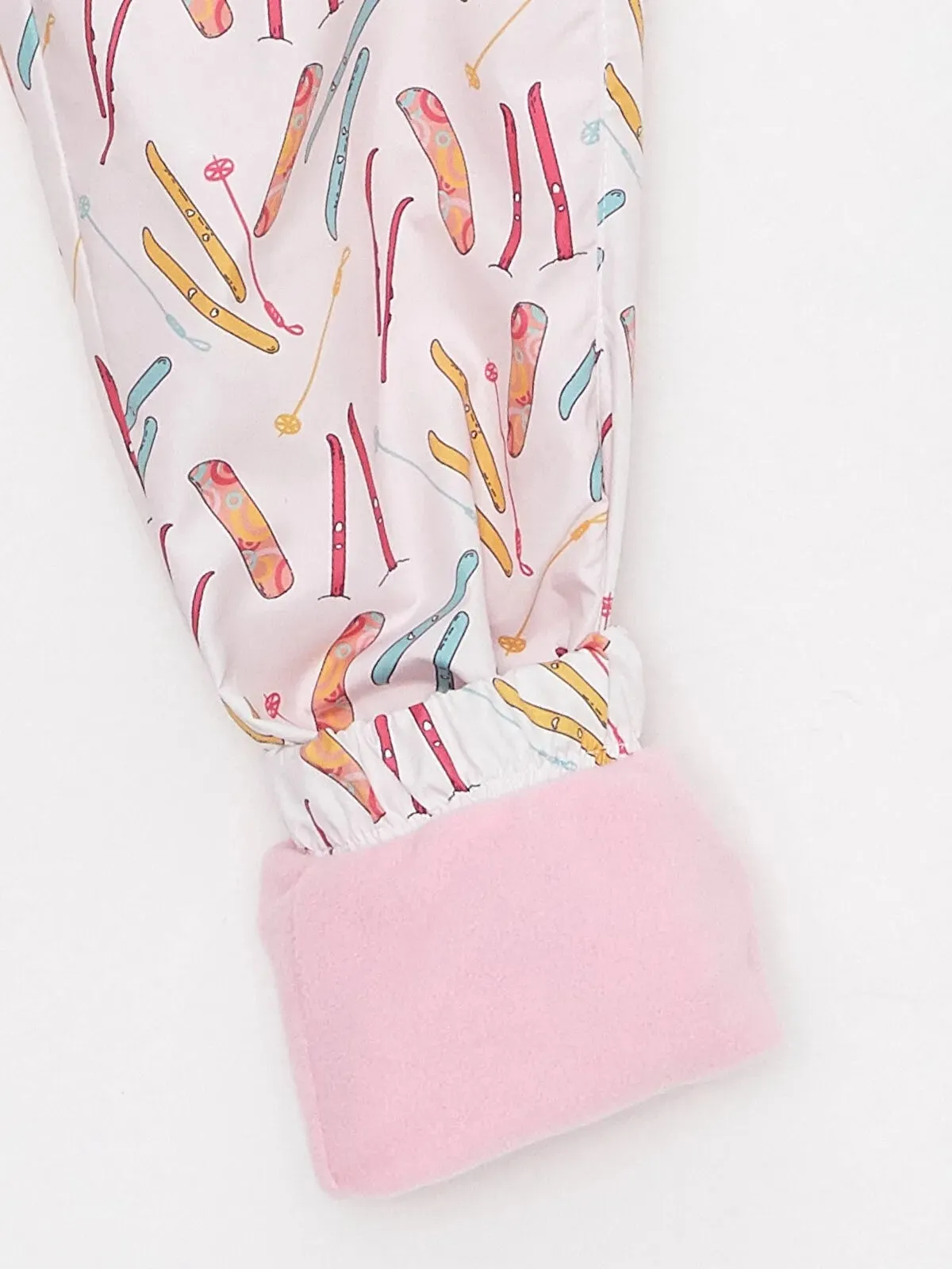 Elastic Waist Patterned Girls Jogger Pants
