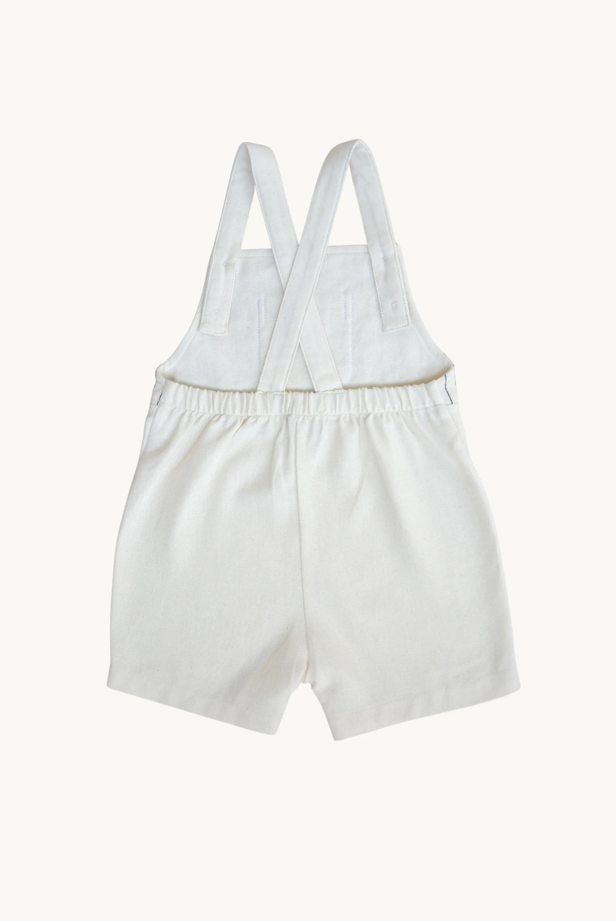 Elif Fig Striped Overalls