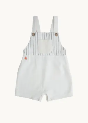 Elif Fig Striped Overalls