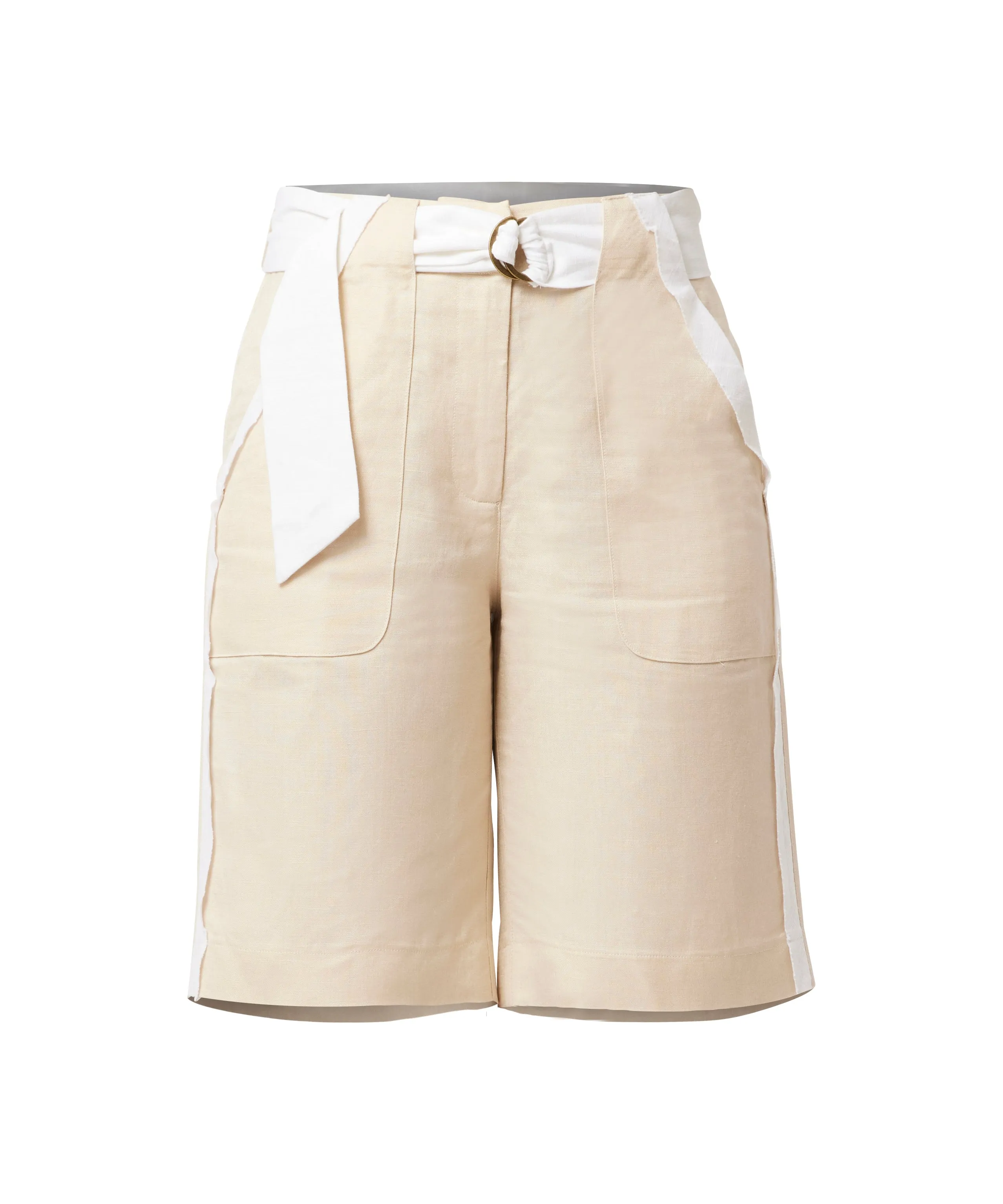Elysian Linen / Viscose Shorts in Linen