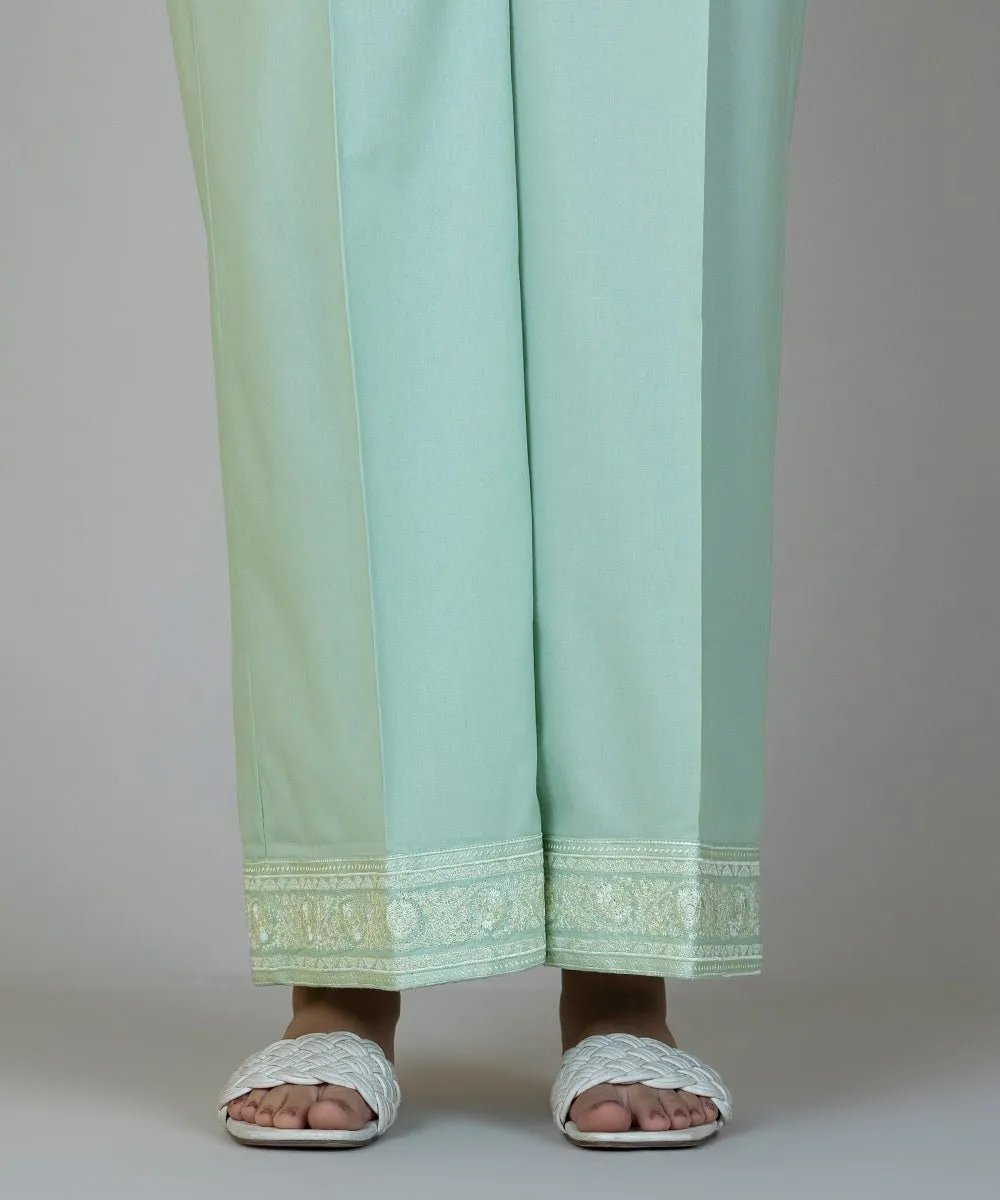 Embroidered Cambric Culottes