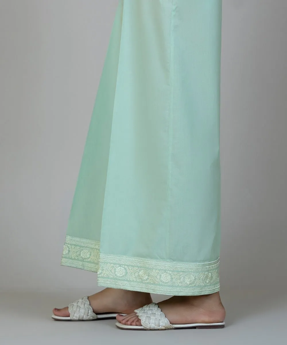 Embroidered Cambric Culottes
