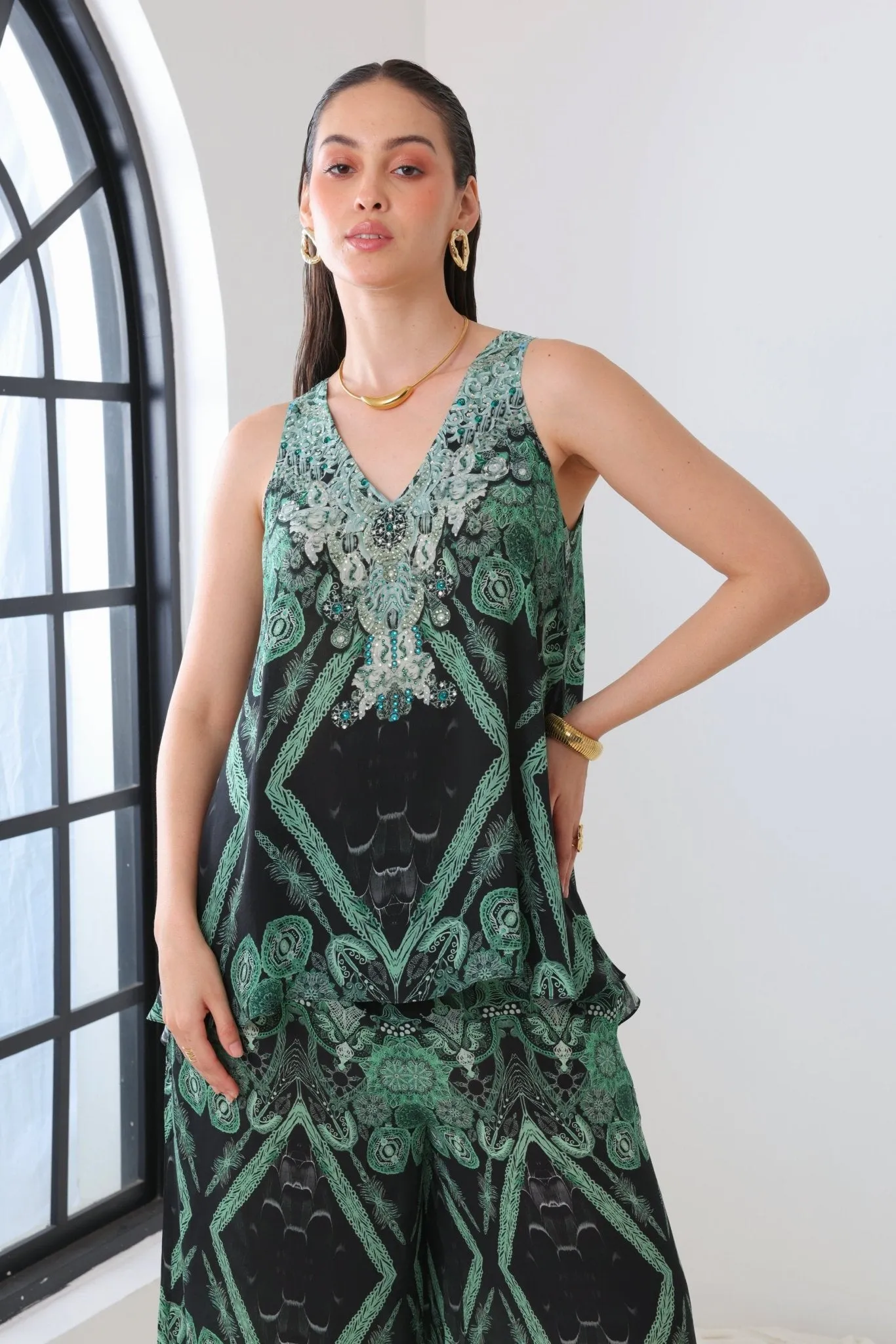 EMERALD OASIS TANK TOP