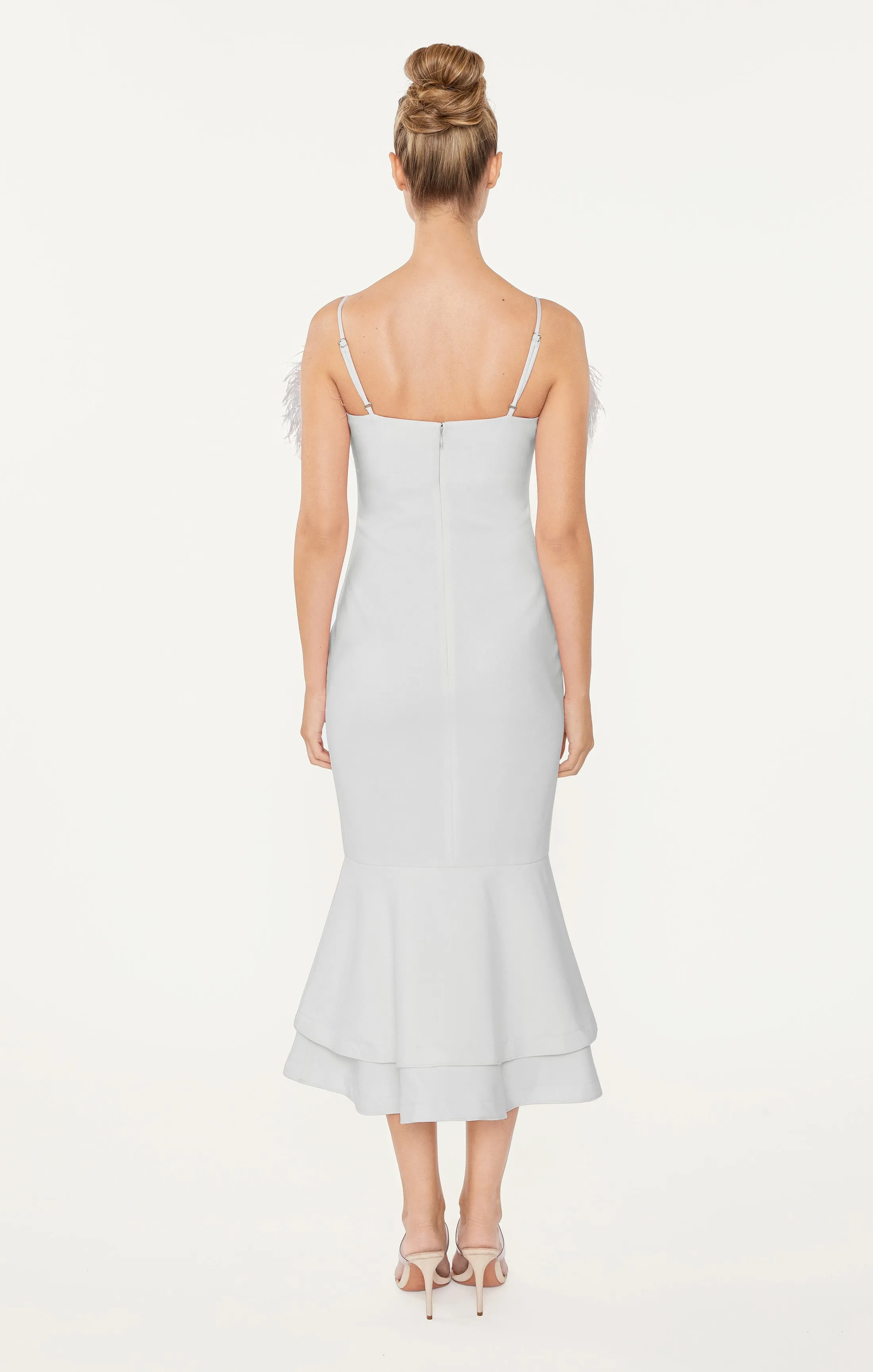 Feather Midi Aurora Dress