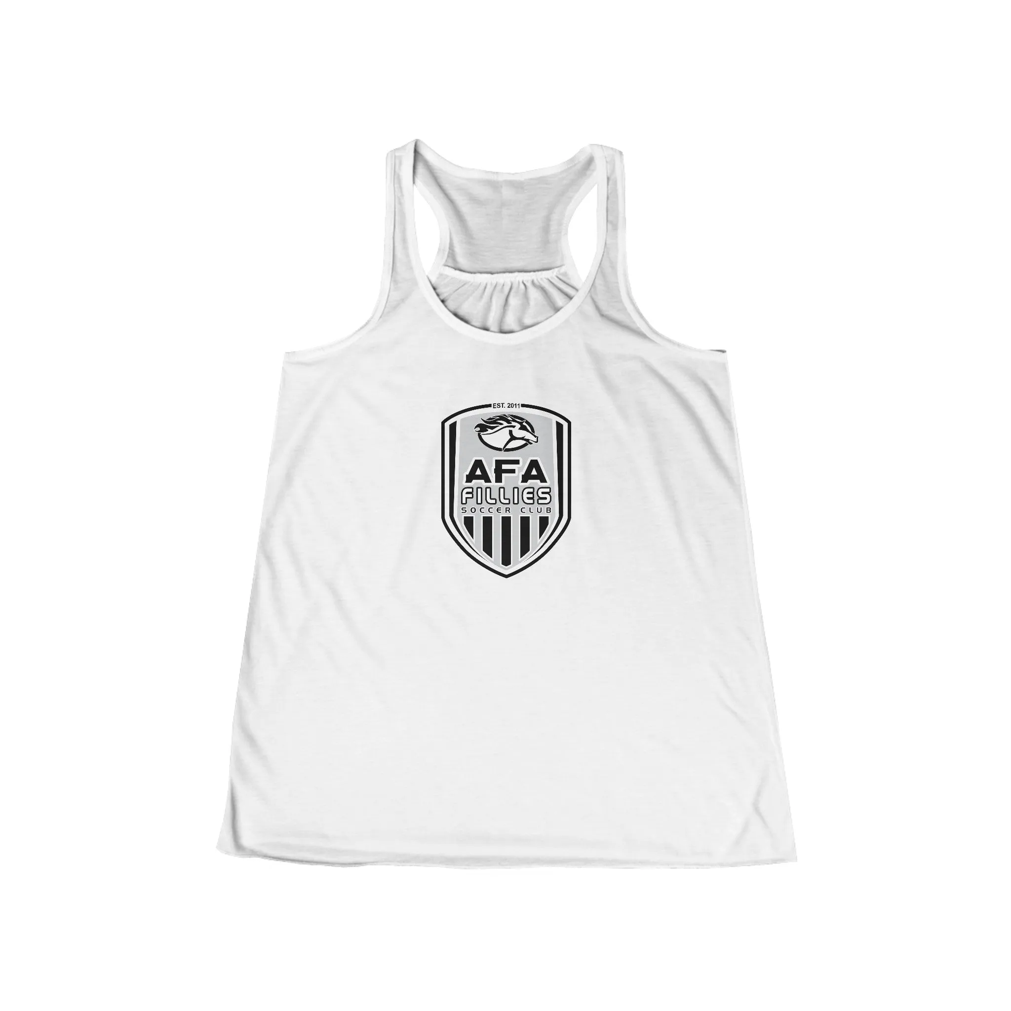Fillies Shield Women's Flowy Racerback Tank