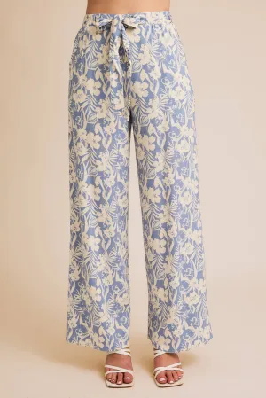 FLORAL PANTS