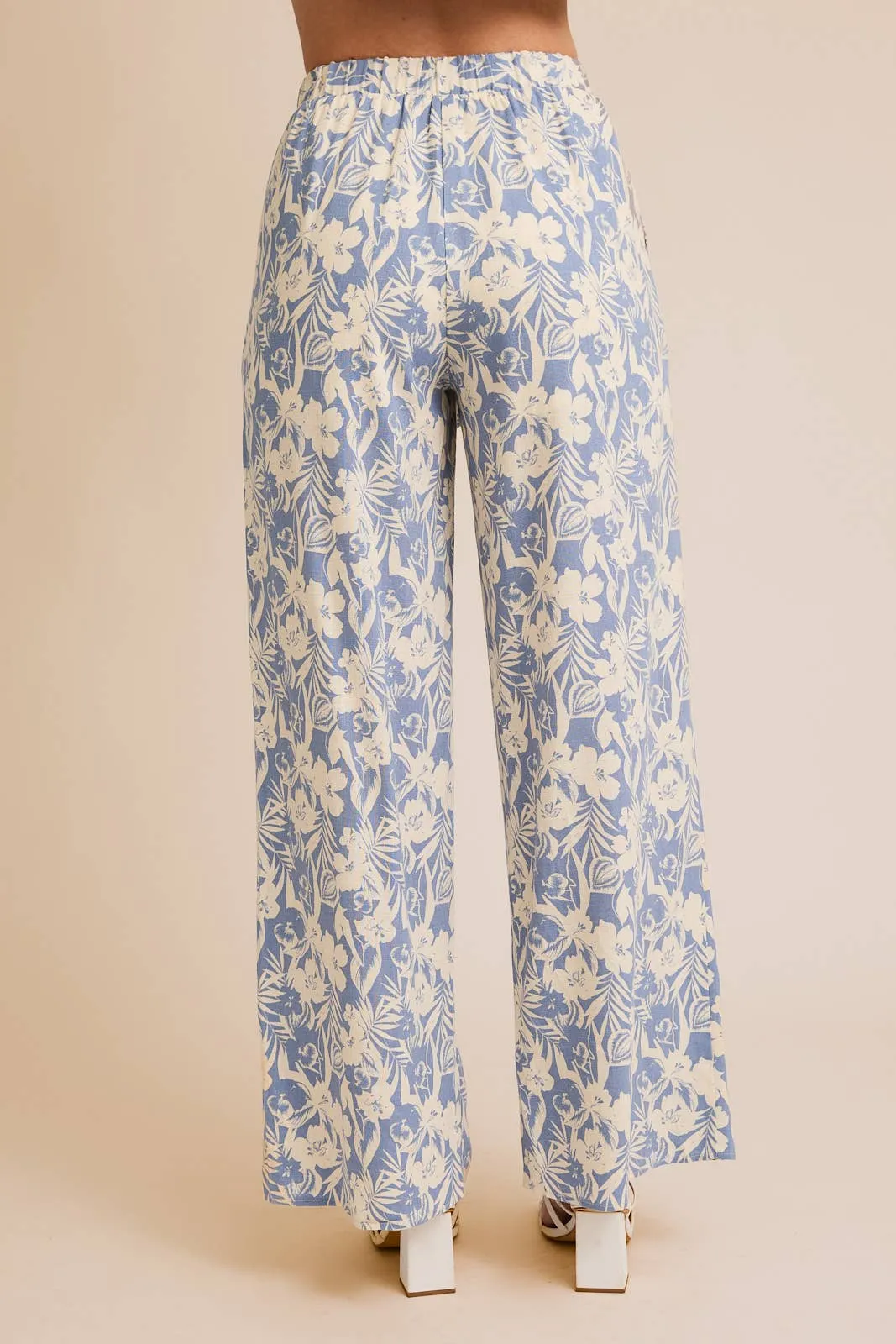 FLORAL PANTS
