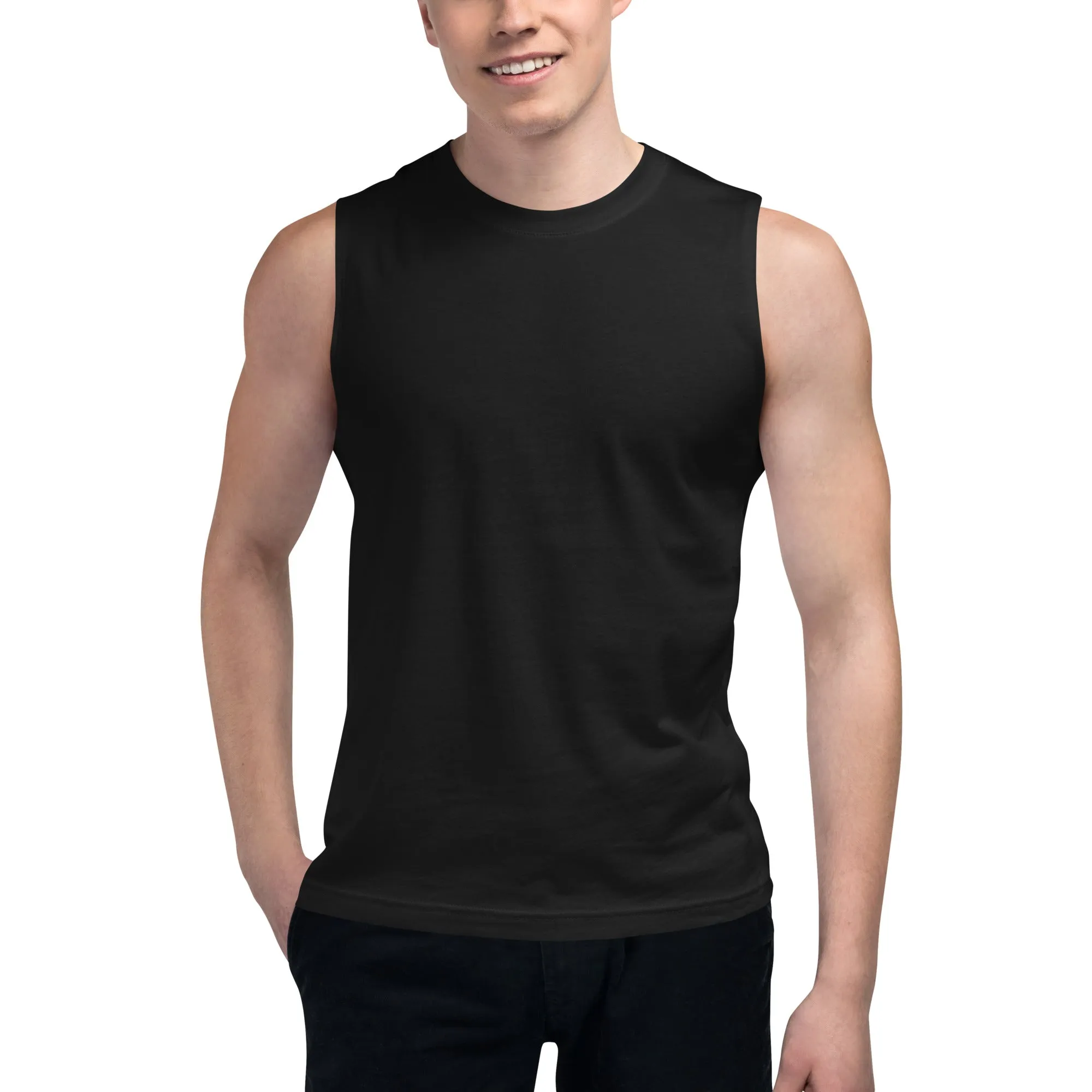 Gaymer Streetwear Graphic LGBTQIA  Pride Video Games Black Relaxed Fit Sleeveless Tank Top