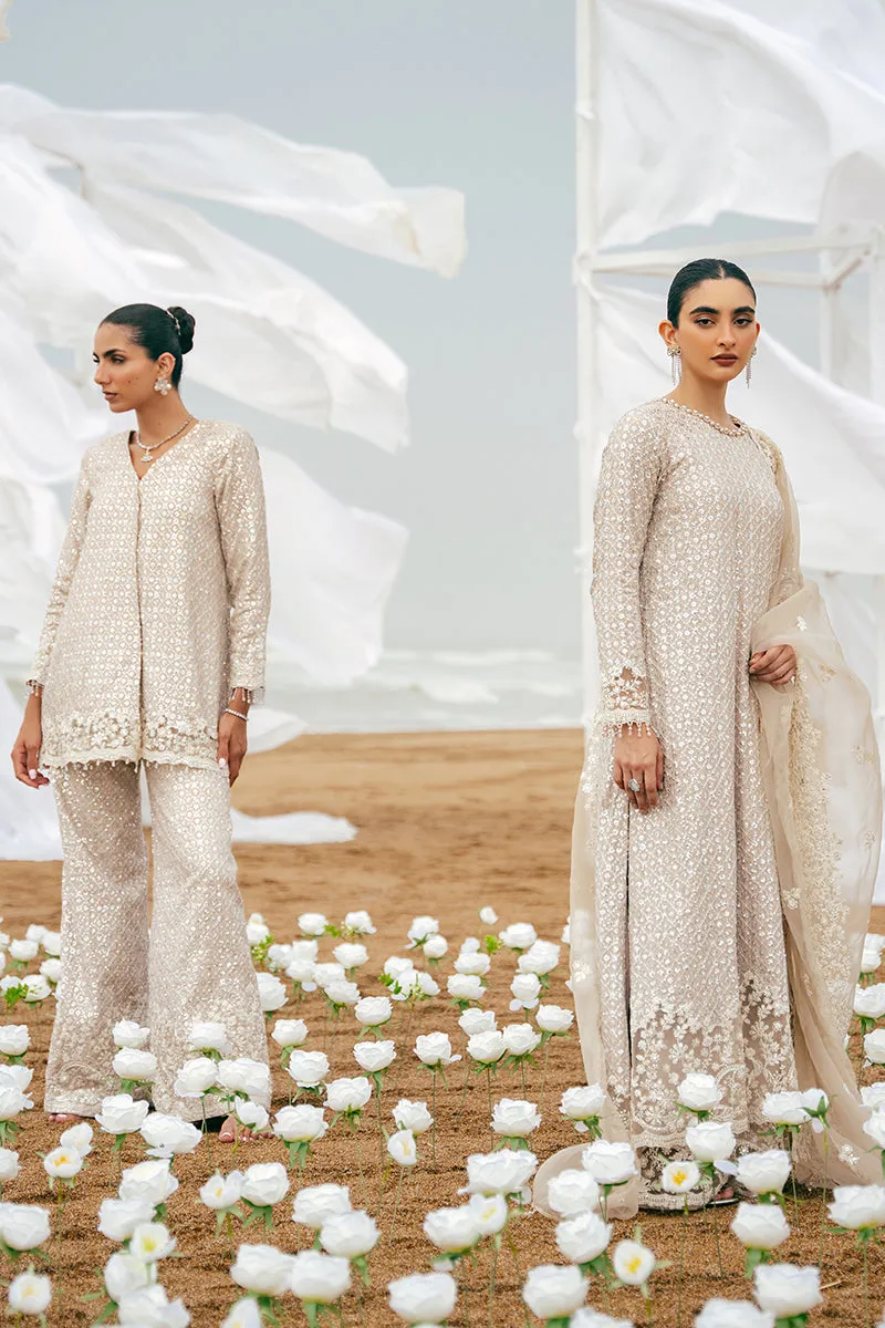 GLAMOUR GLINT-3PC SILK EMBROIDERED PRET