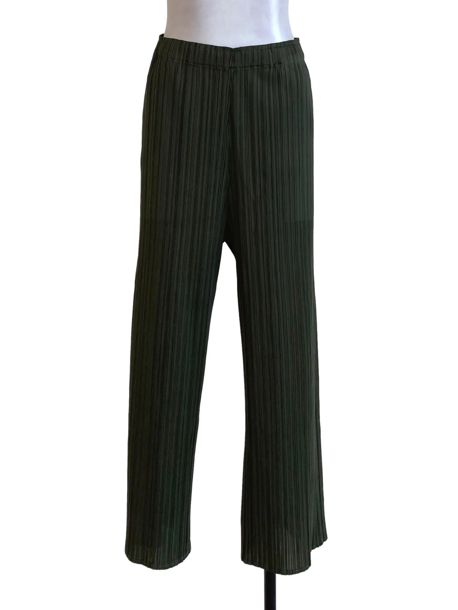 Green Pleated Pants LB