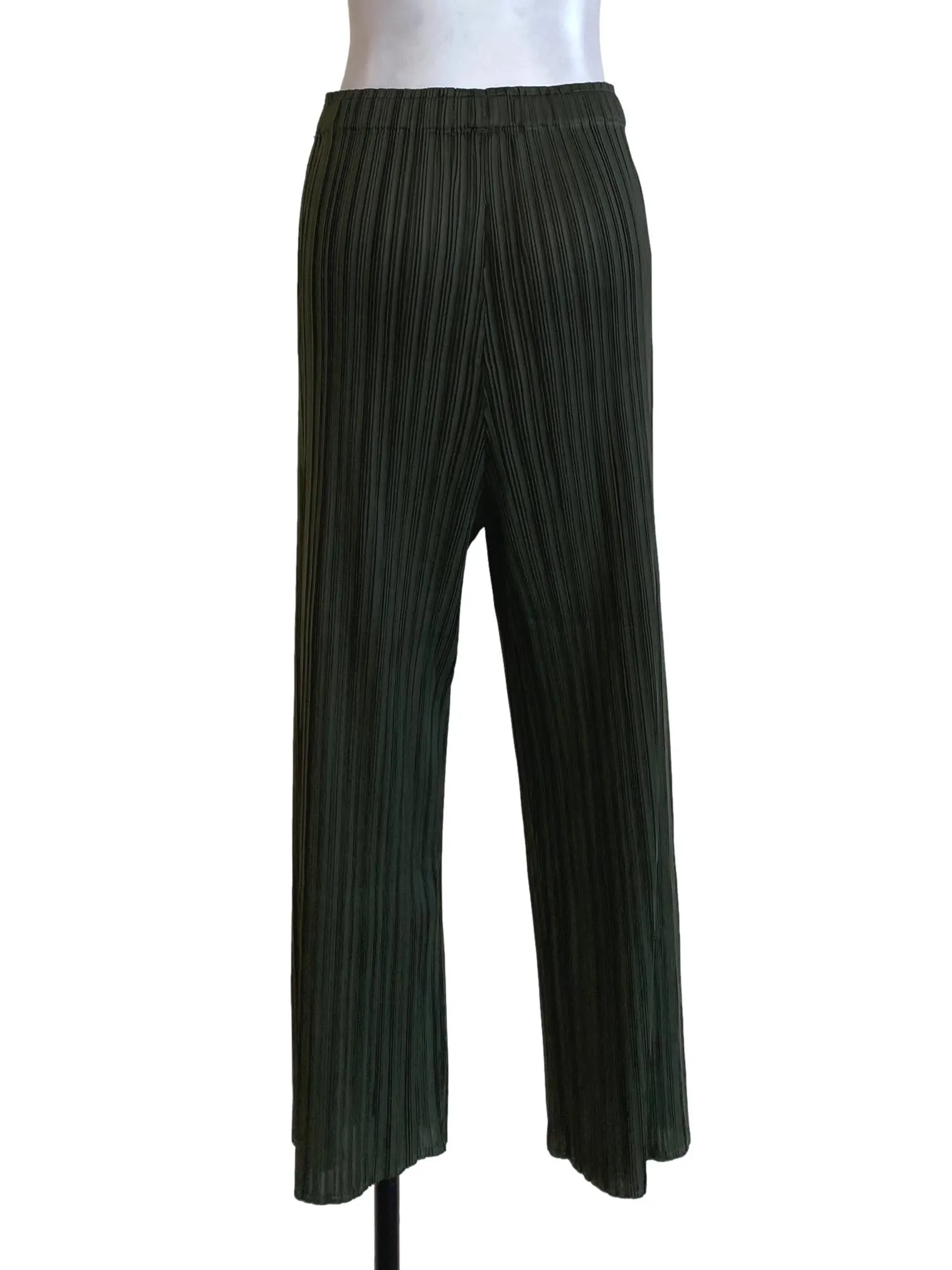 Green Pleated Pants LB
