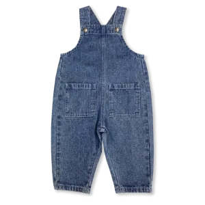 Grown Everyday Hemp Denim Overalls - Denim