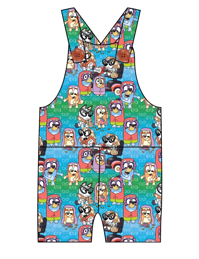 Here Comes The Grannies Overalls and Shortalls