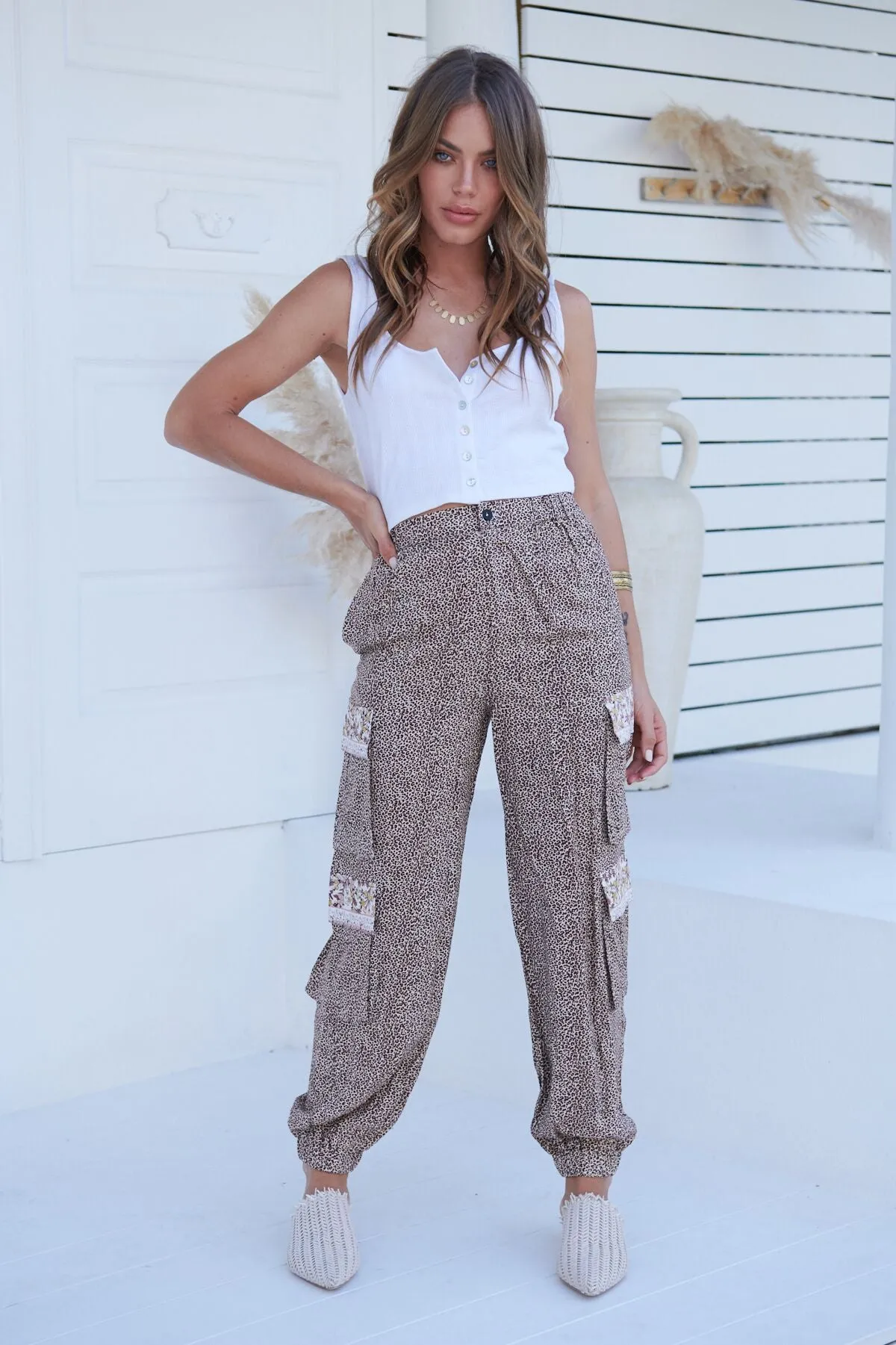 Janie Print Kiona Pants