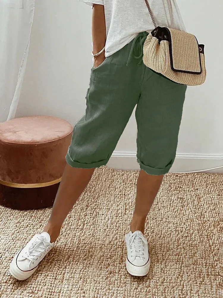 Juan™ | Cotton linen Women's Shorts