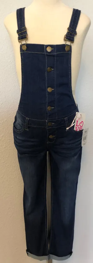 K BUTTON DOWN OVERALLS