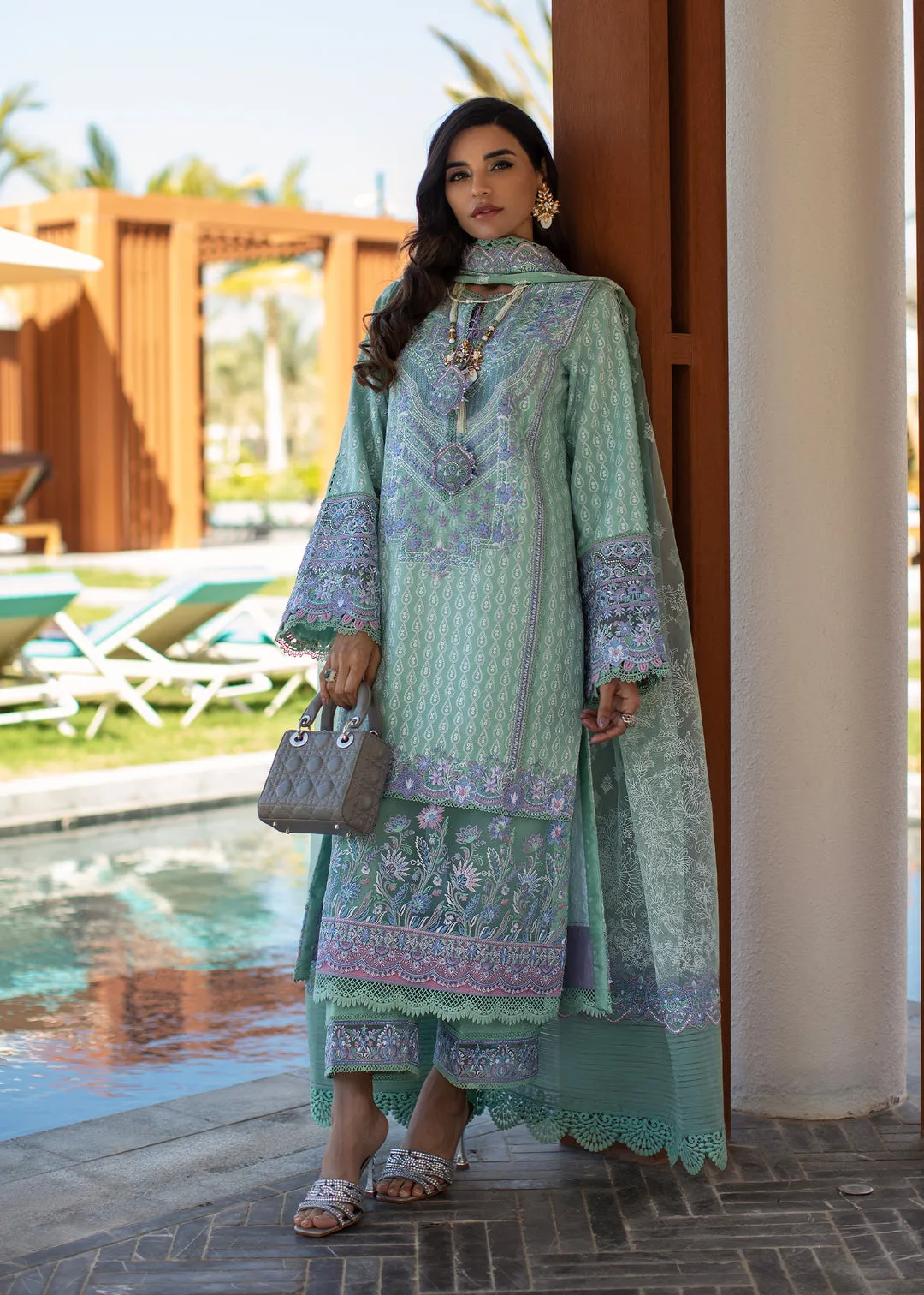 KANWAL MALIK | LAWN COLLECTION 2023 - ZAIRA | FLORA