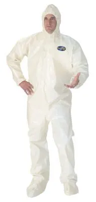 Kimberly-Clark Professional KLEENGUARD A80 WHT 4XL CHEM PROTC CVRA, 45647