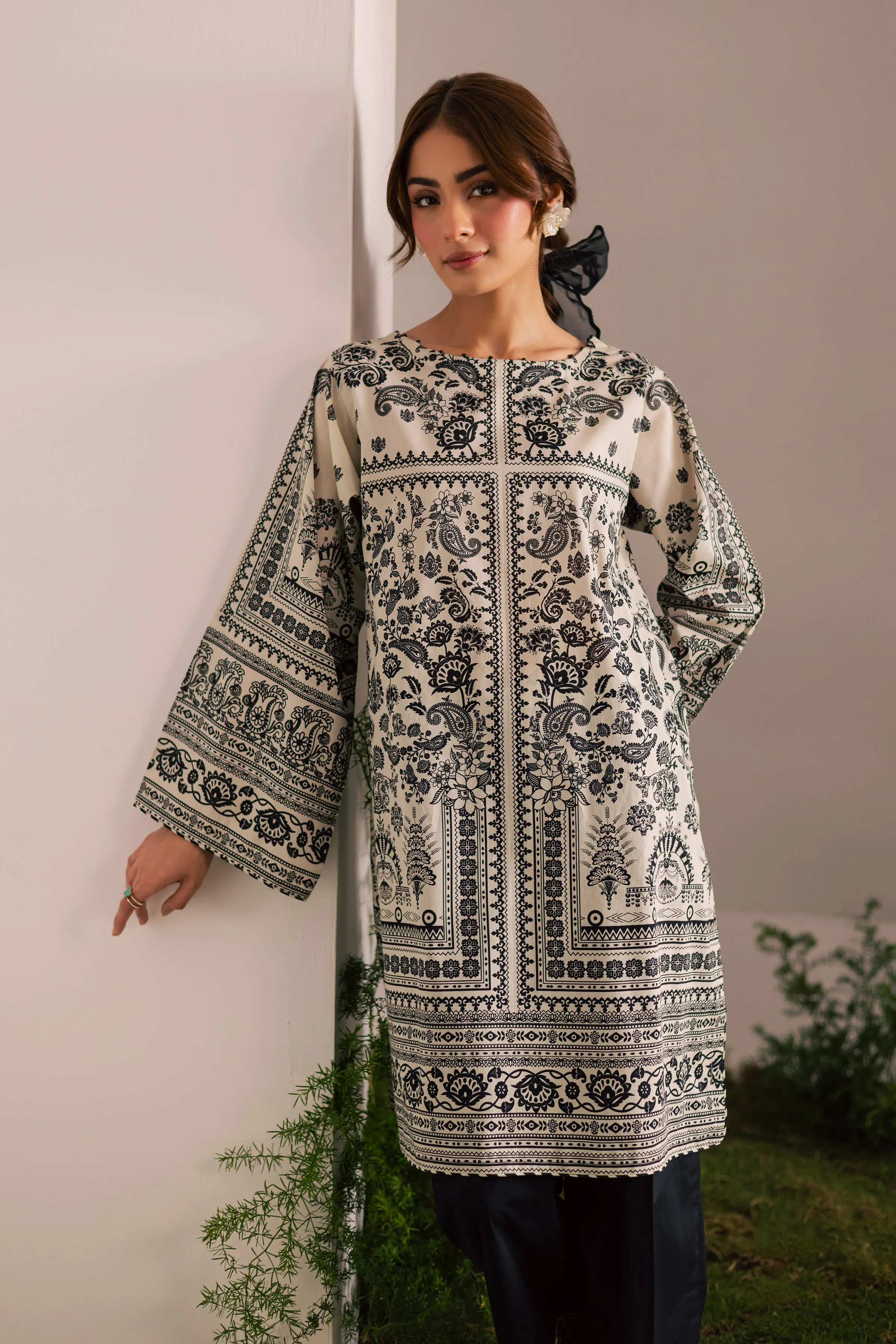 Knight 2Pc - Printed Lawn Dress