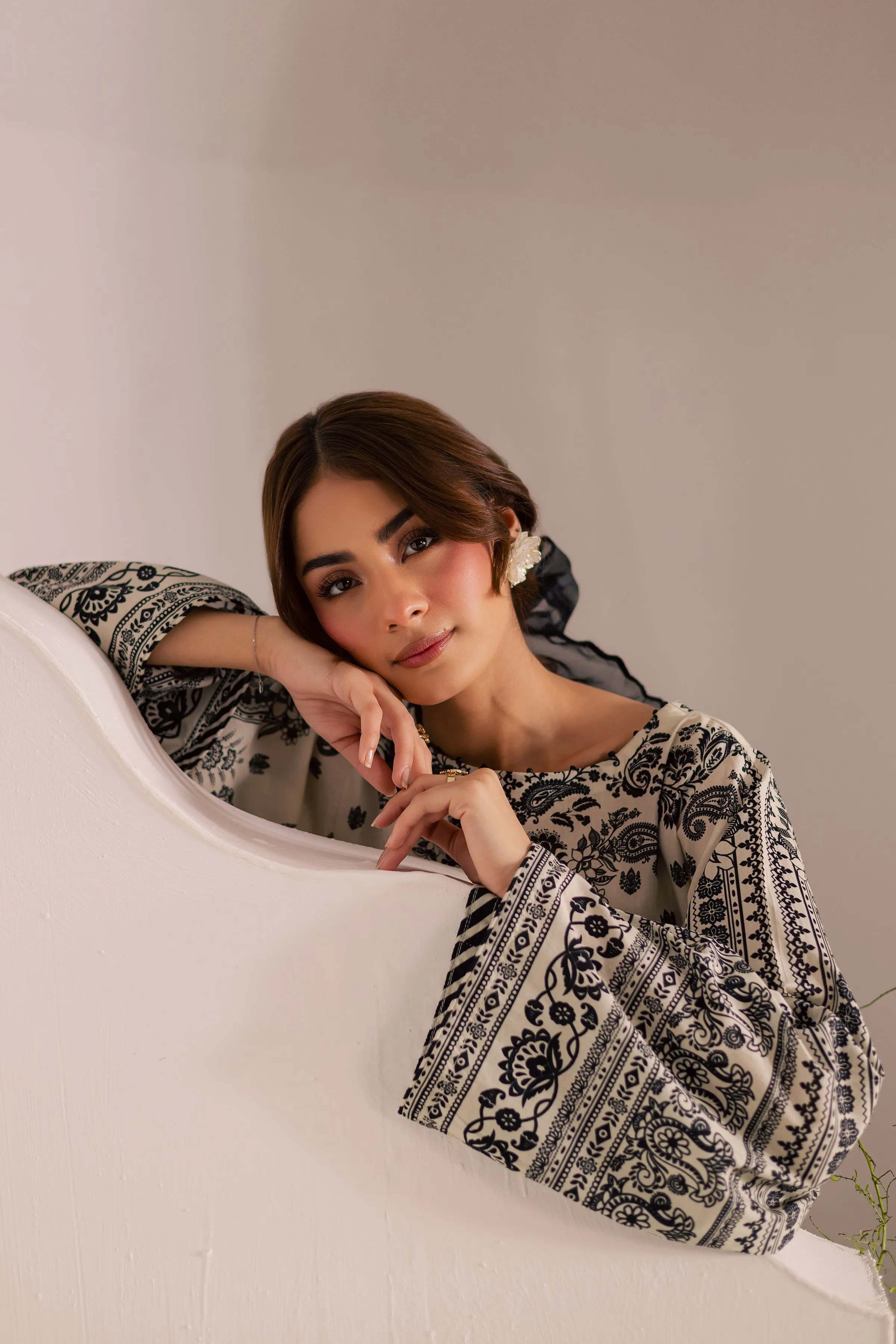 Knight 2Pc - Printed Lawn Dress