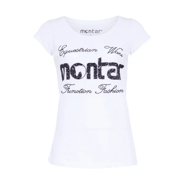 Ladies T-Shirt with sequin by Montar (Clearance)
