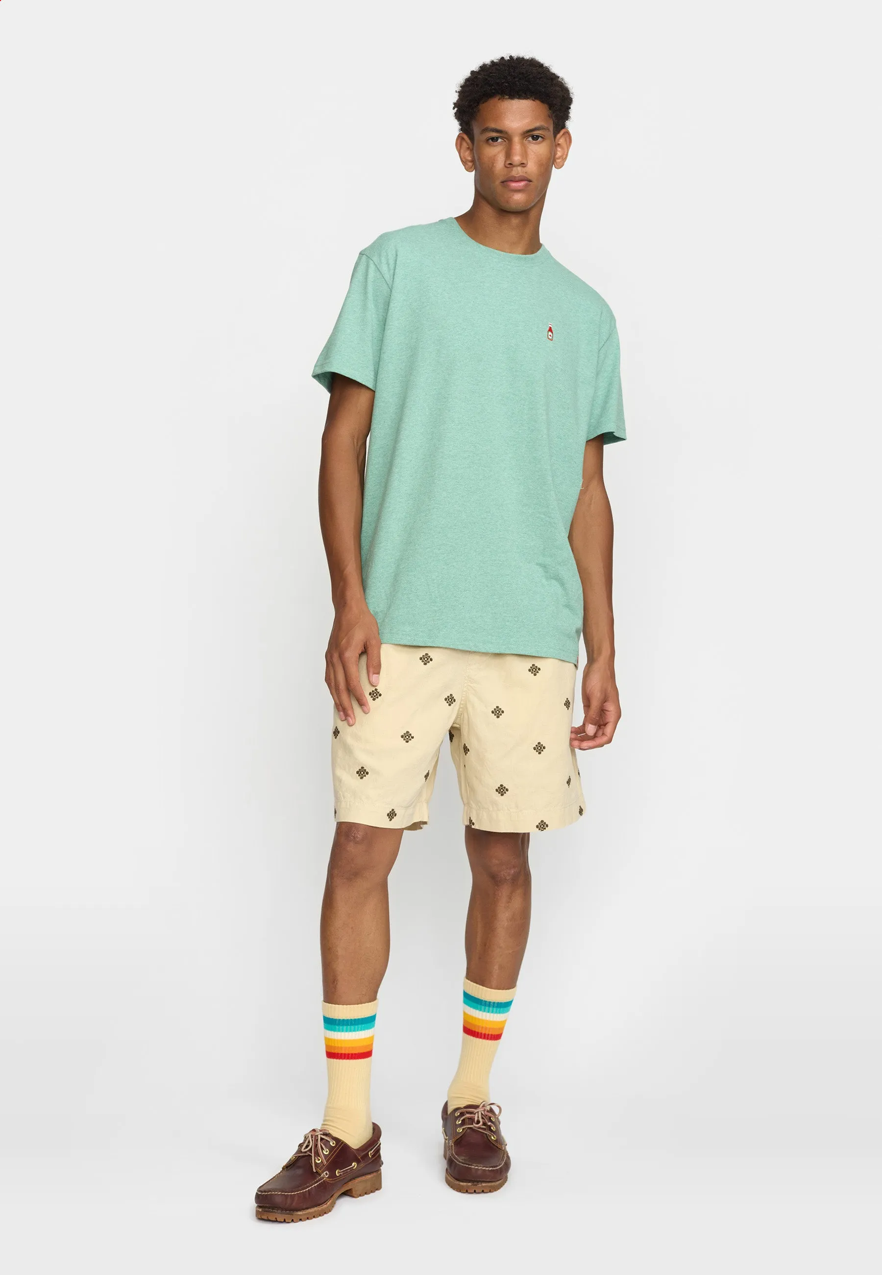 Linen Shorts / 4075 - Offwhite