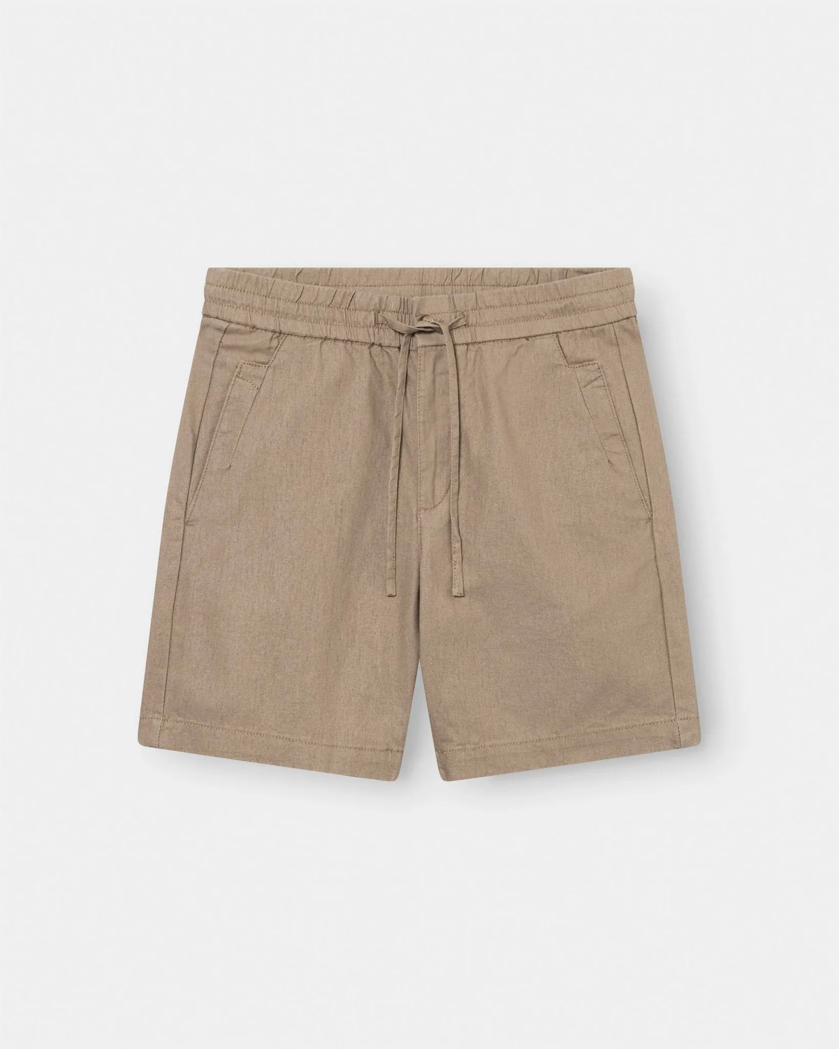 Linen Shorts Mocha