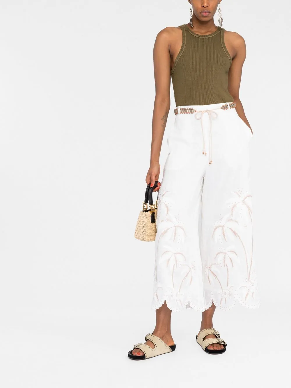 Linen trousers