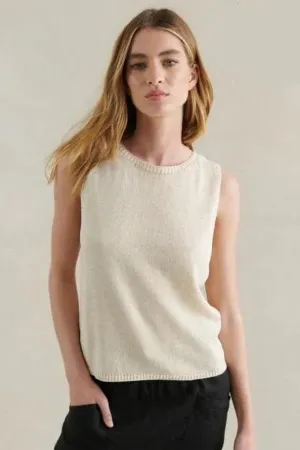 LITTLE LIES Spring Tank - Natural