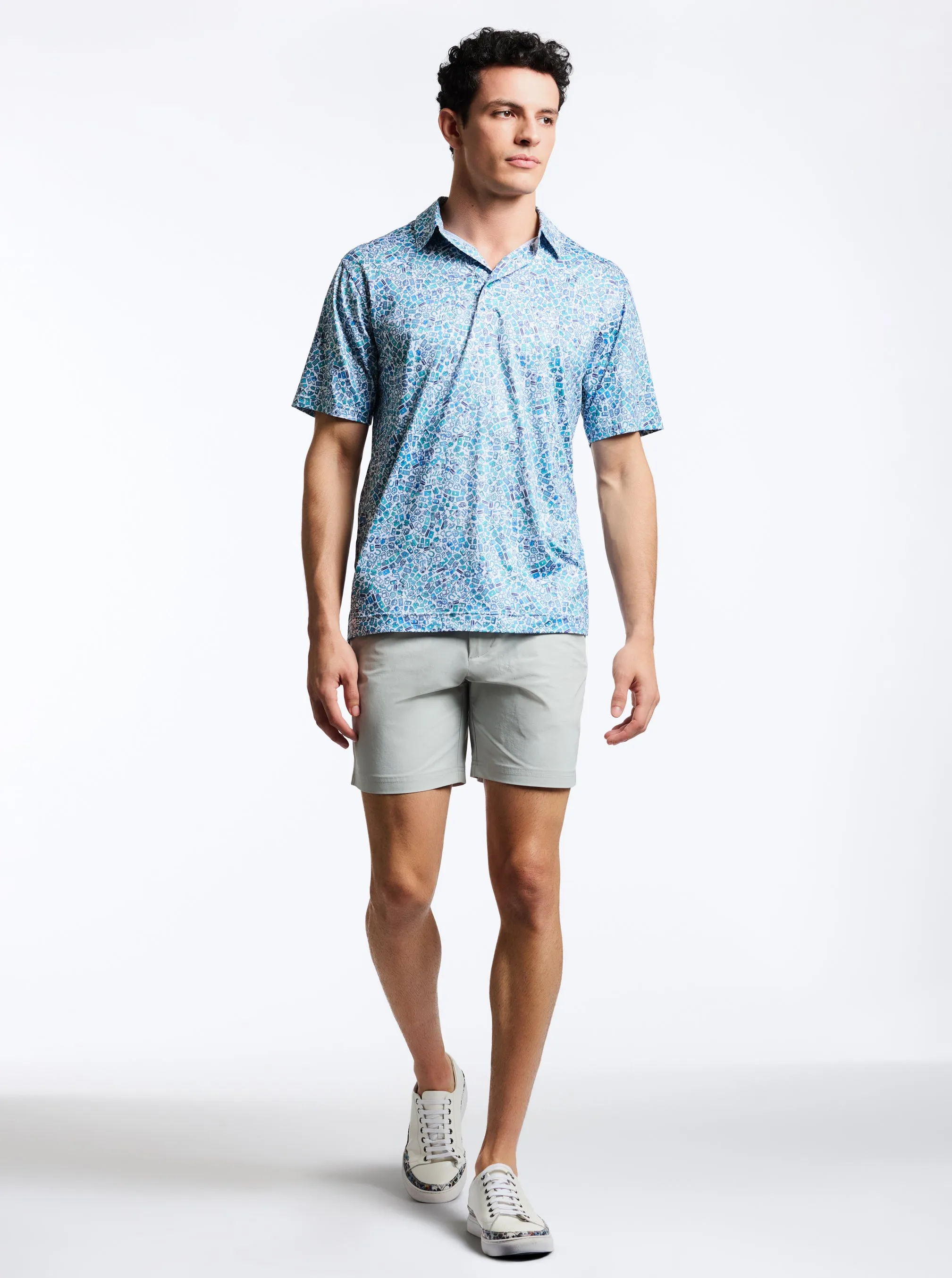 LUCKY STROKE SHORT SLEEVE POLO