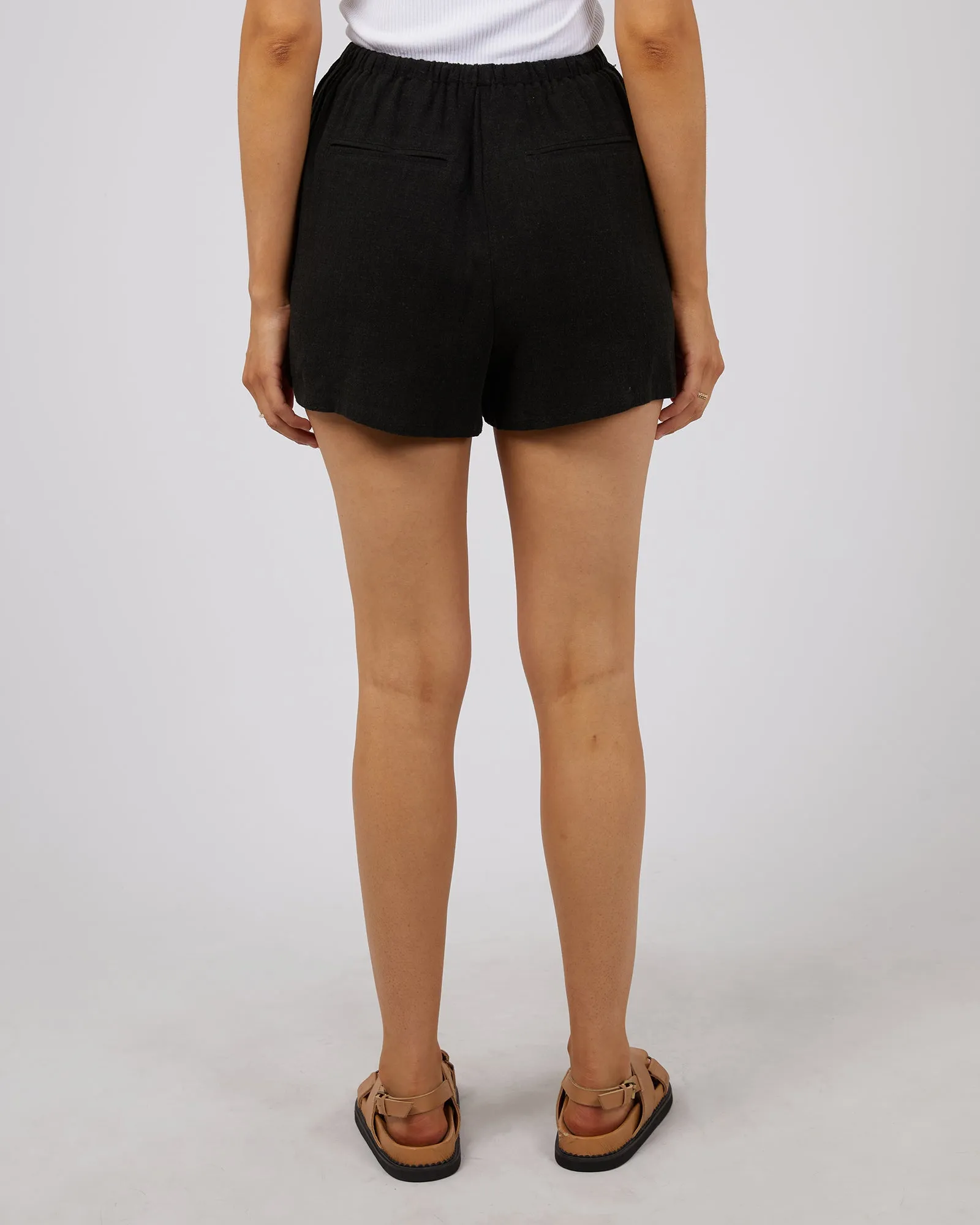 Luxe Linen Mini Short