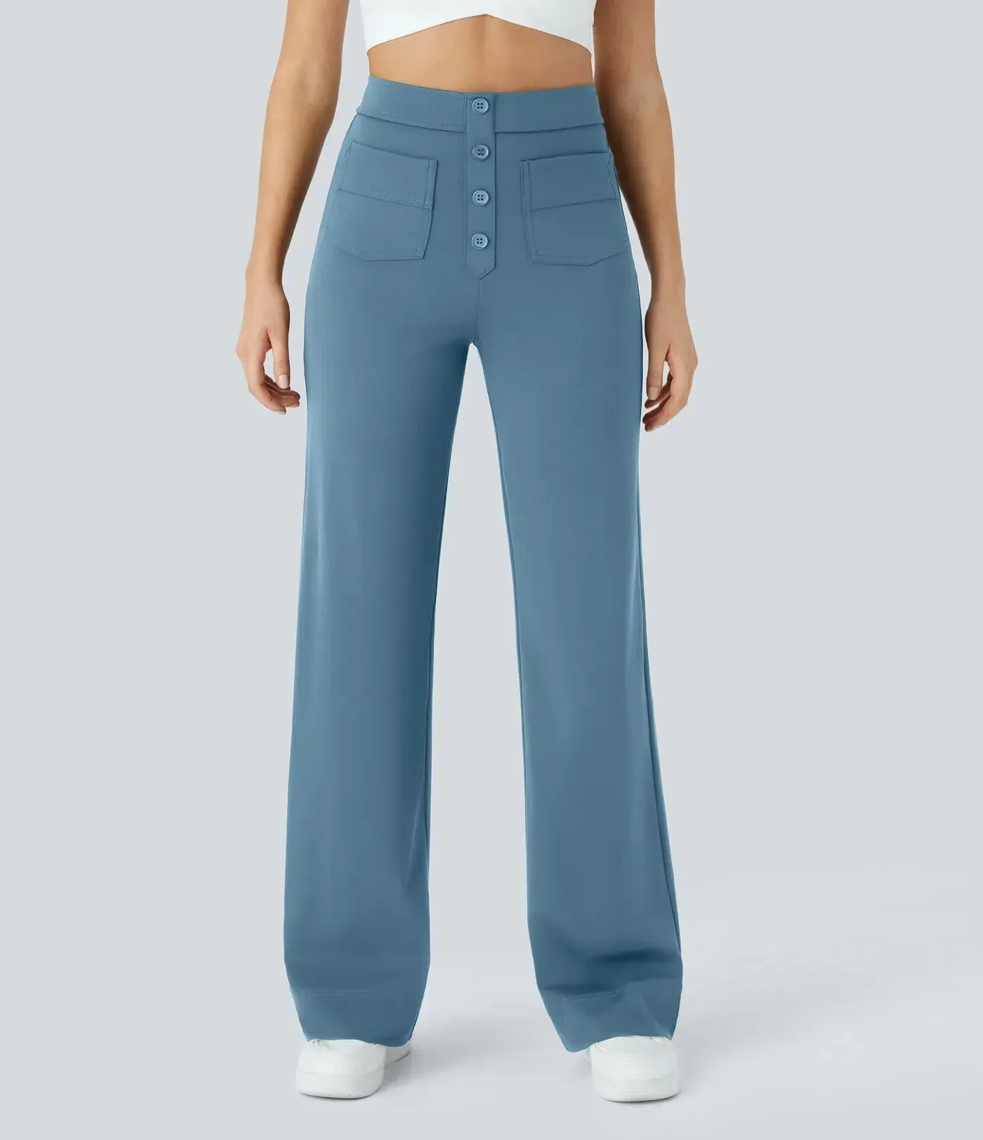 Manon - Elastic & Comfortable High Waist Pants