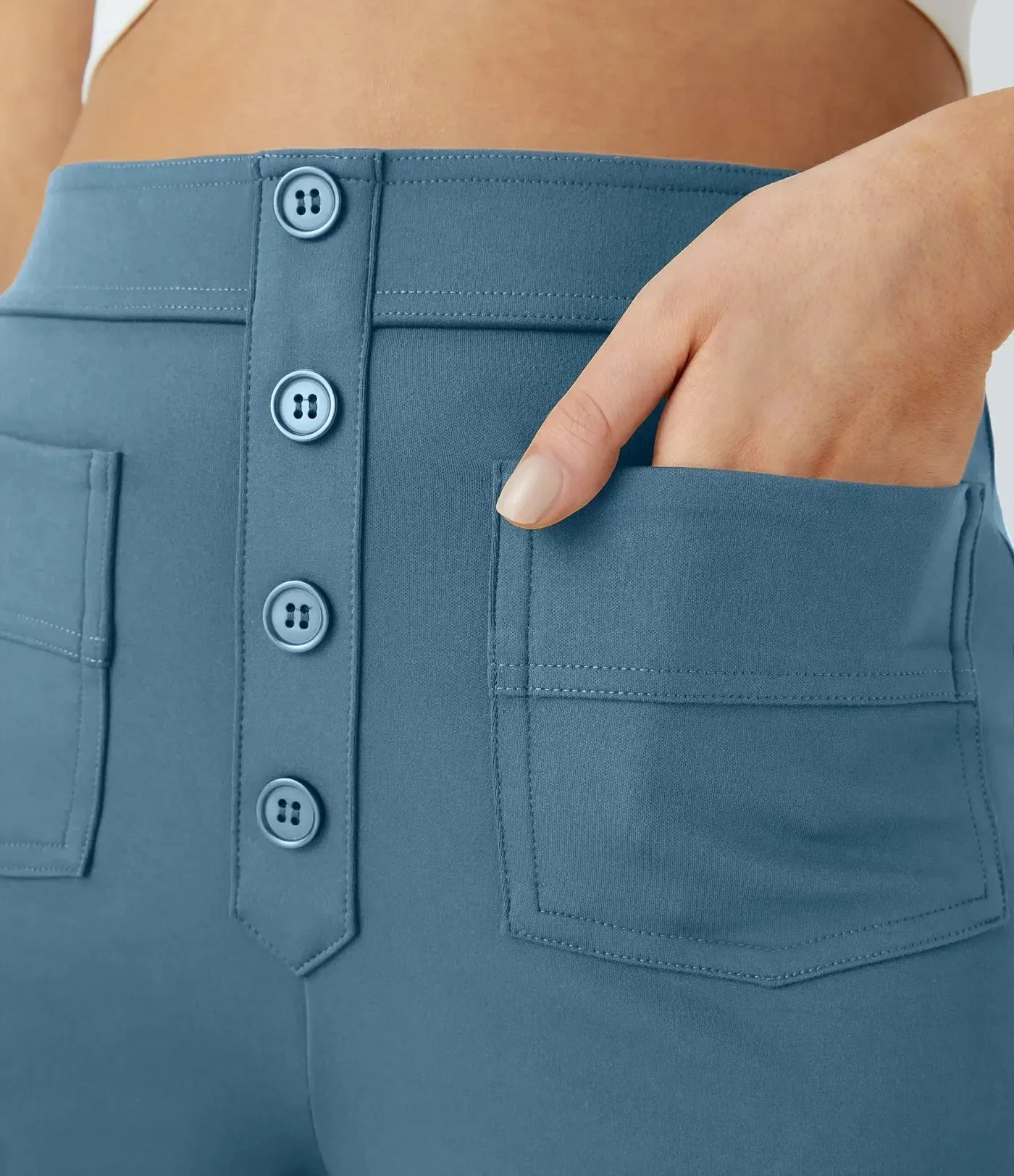 Manon - Elastic & Comfortable High Waist Pants