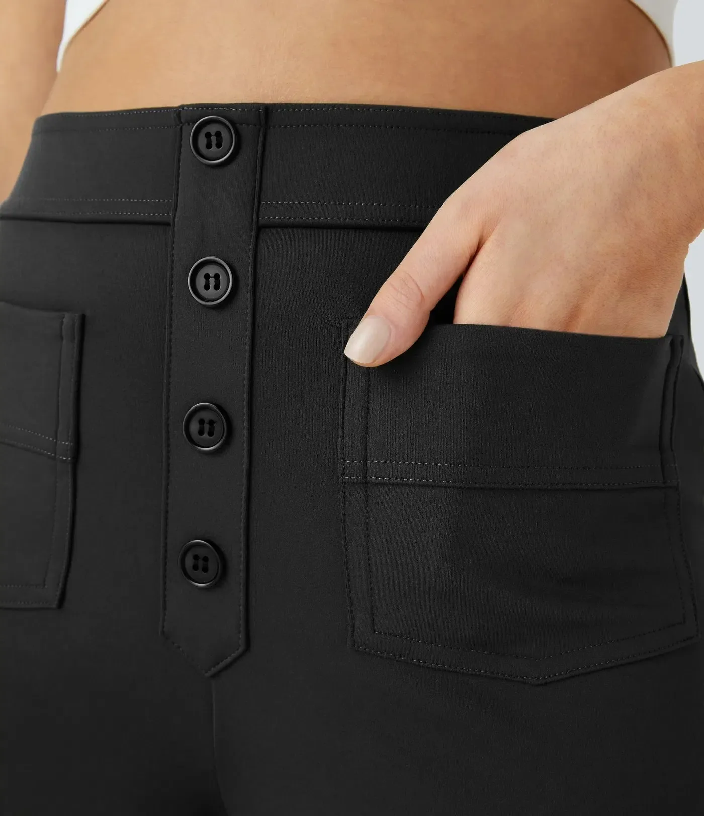 Manon - Elastic & Comfortable High Waist Pants