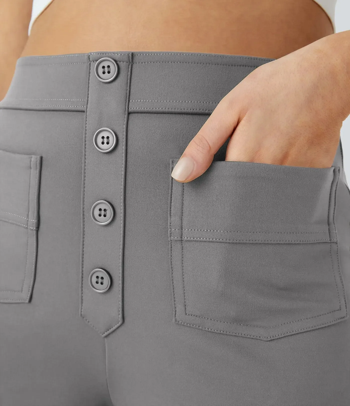 Manon - Elastic & Comfortable High Waist Pants