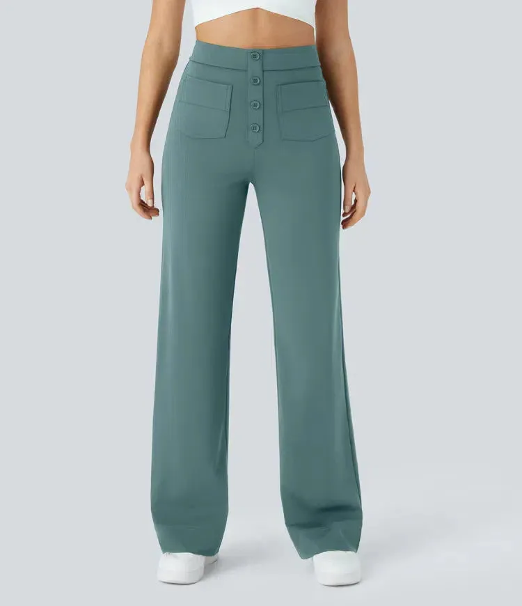 Manon - Elastic & Comfortable High Waist Pants