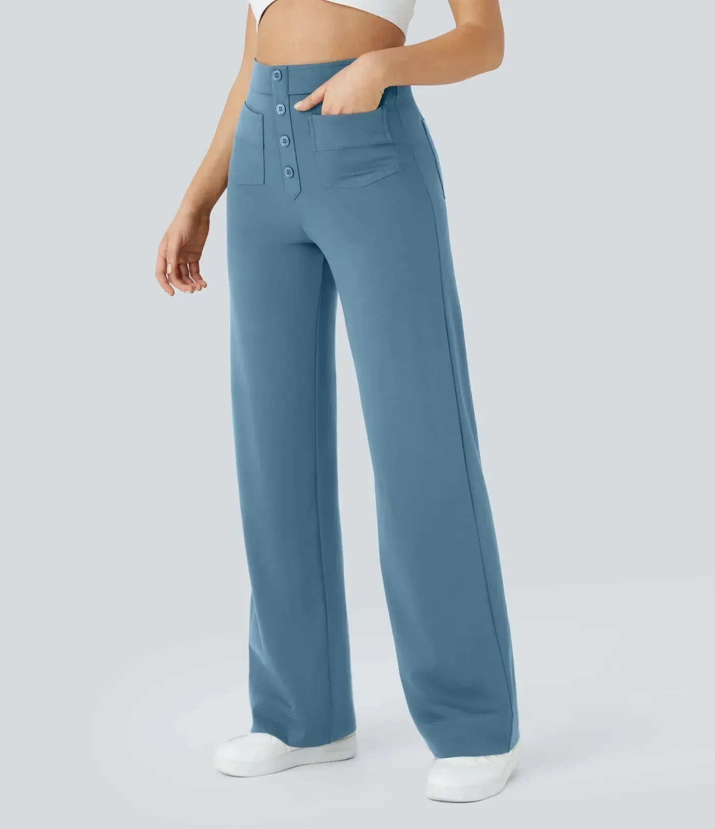 Manon - Elastic & Comfortable High Waist Pants