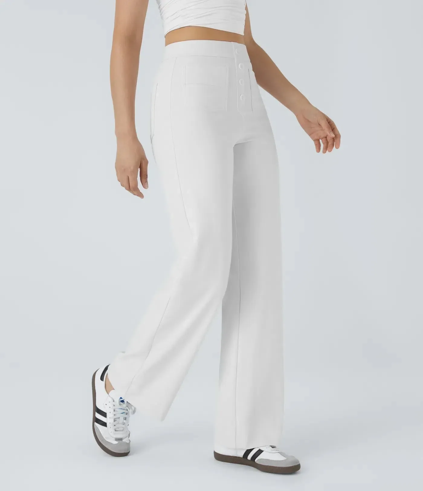Manon - Elastic & Comfortable High Waist Pants