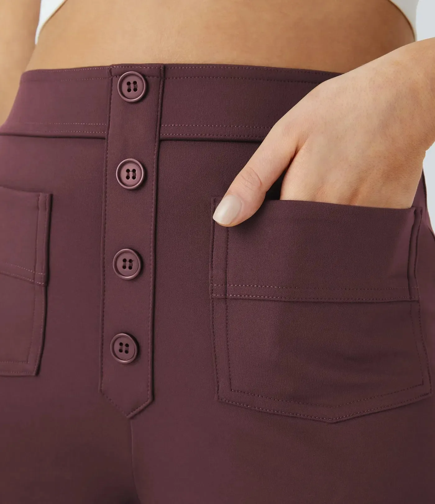 Manon - Elastic & Comfortable High Waist Pants