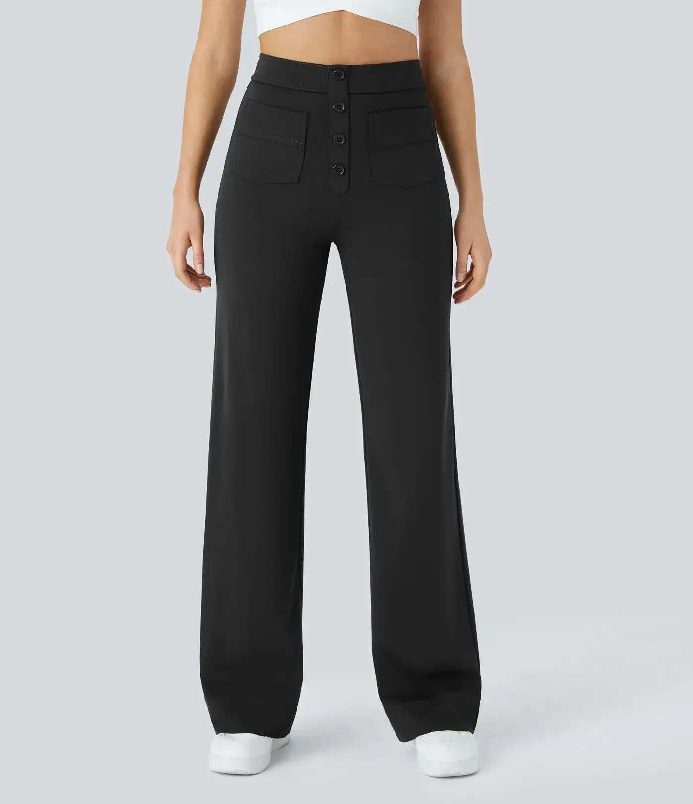 Manon - Elastic & Comfortable High Waist Pants