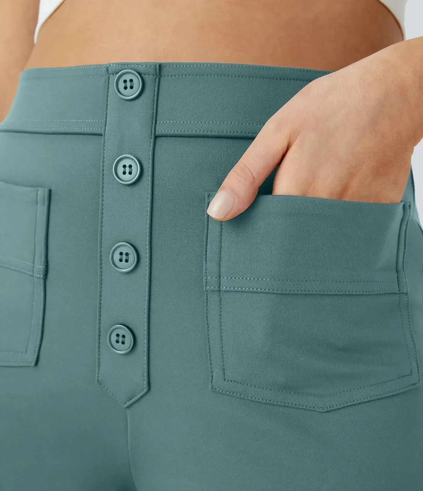 Manon - Elastic & Comfortable High Waist Pants