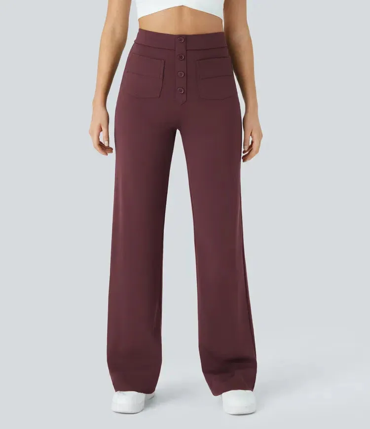 Manon - Elastic & Comfortable High Waist Pants