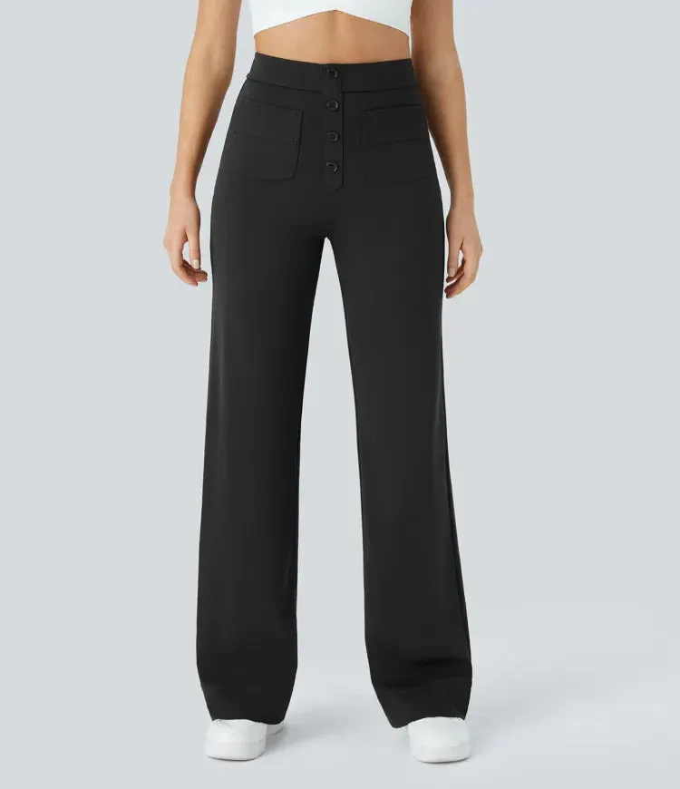Manon - Elastic & Comfortable High Waist Pants