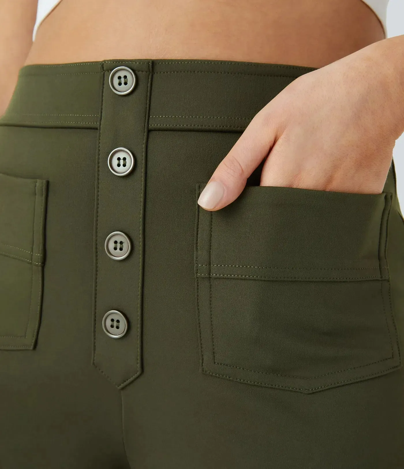 Manon - Elastic & Comfortable High Waist Pants
