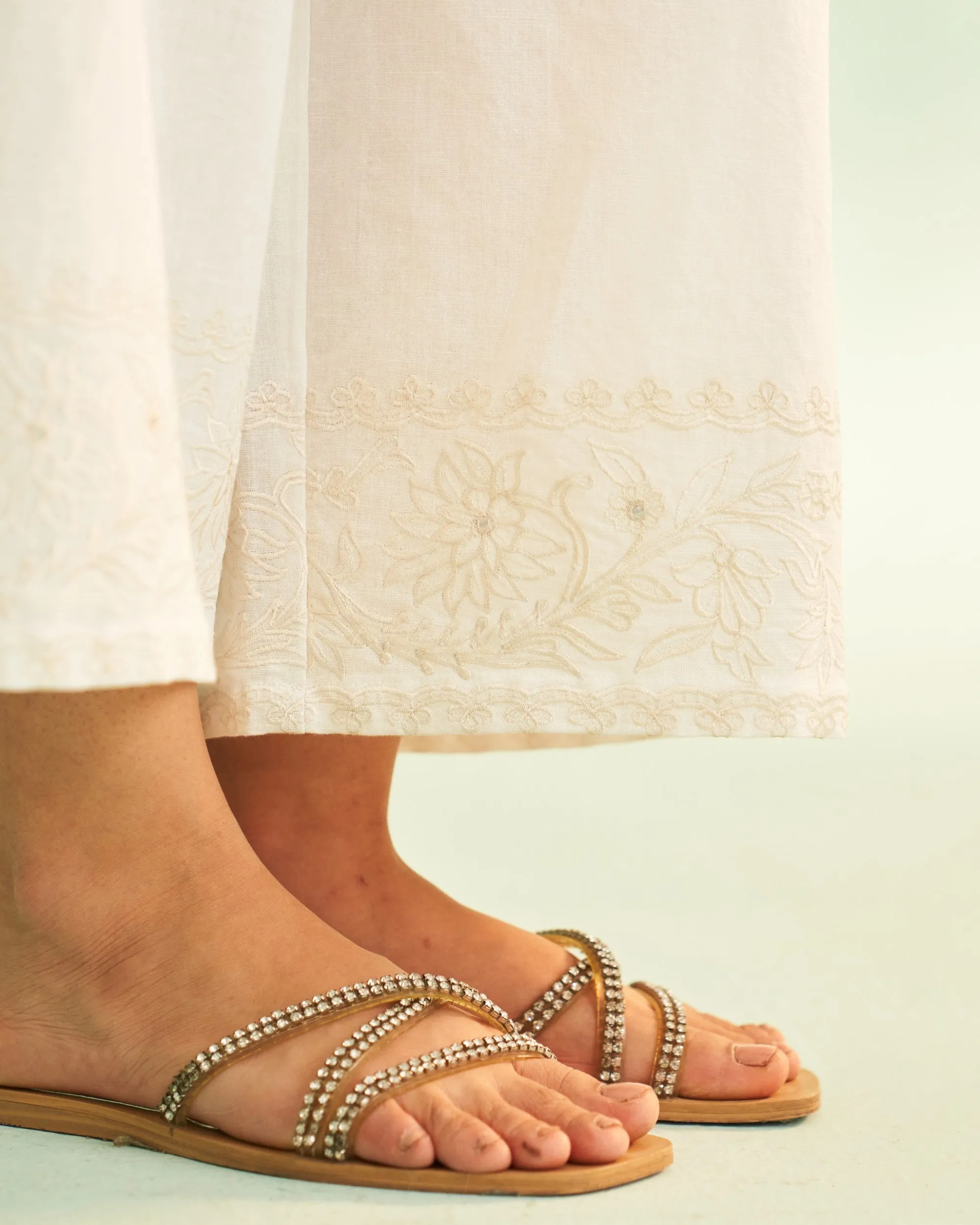 Maya Royale Pista Green Kurta Set