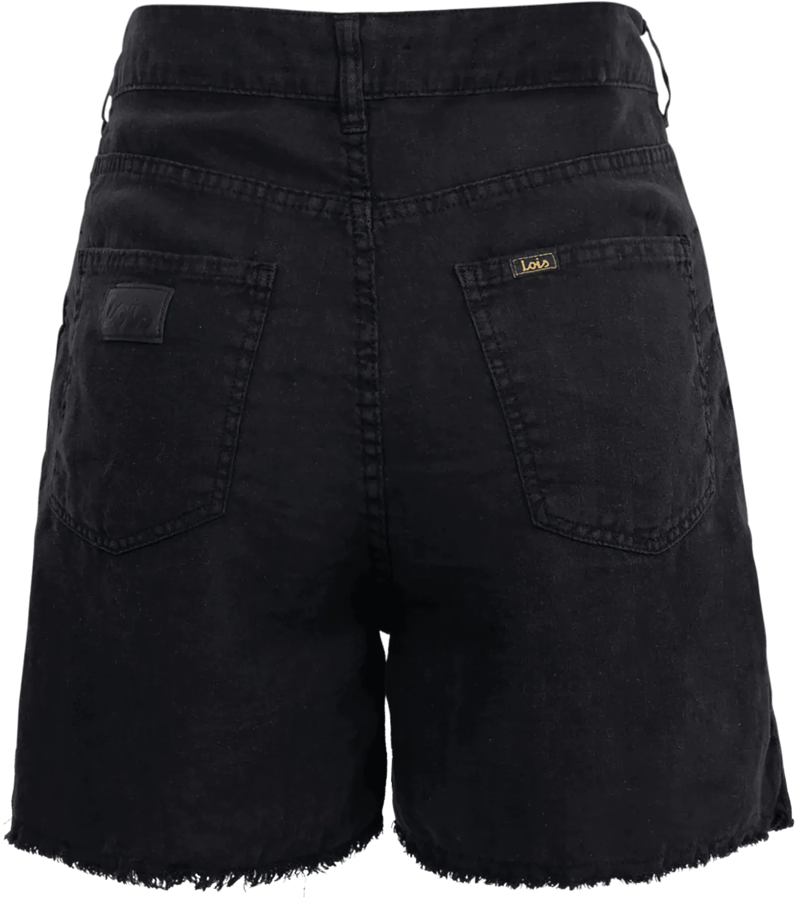 Maya Shorts Linen Black