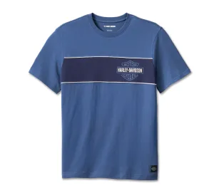 Men's Club Crew Tee - Ensign Blue