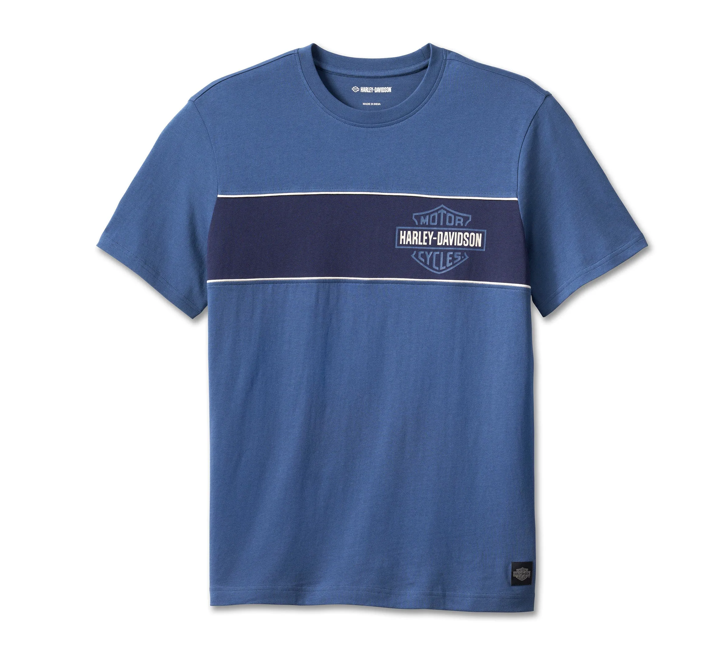 Men's Club Crew Tee - Ensign Blue