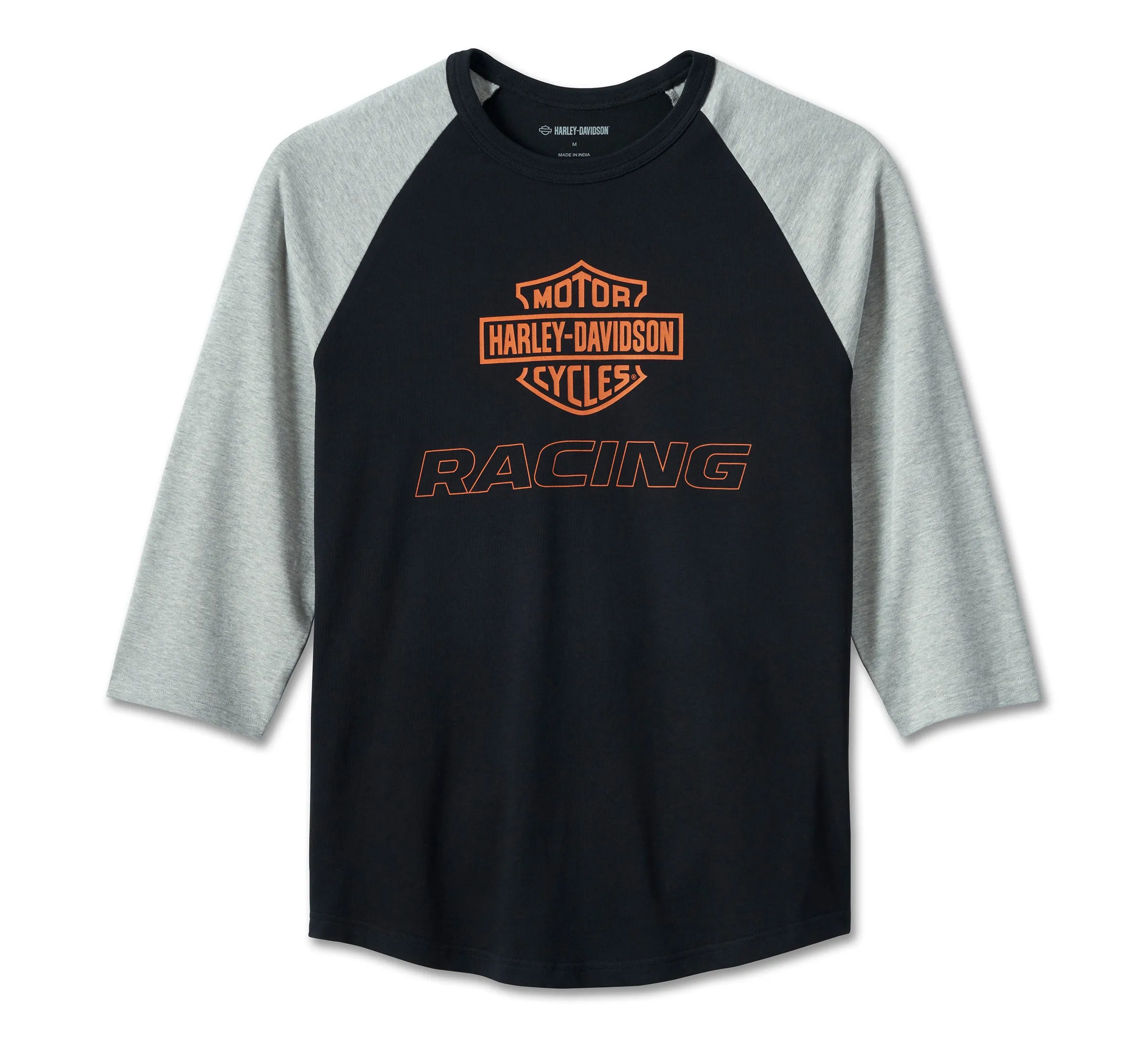 Men's Factory Raglan Tee - Colorblocked - Black Beauty