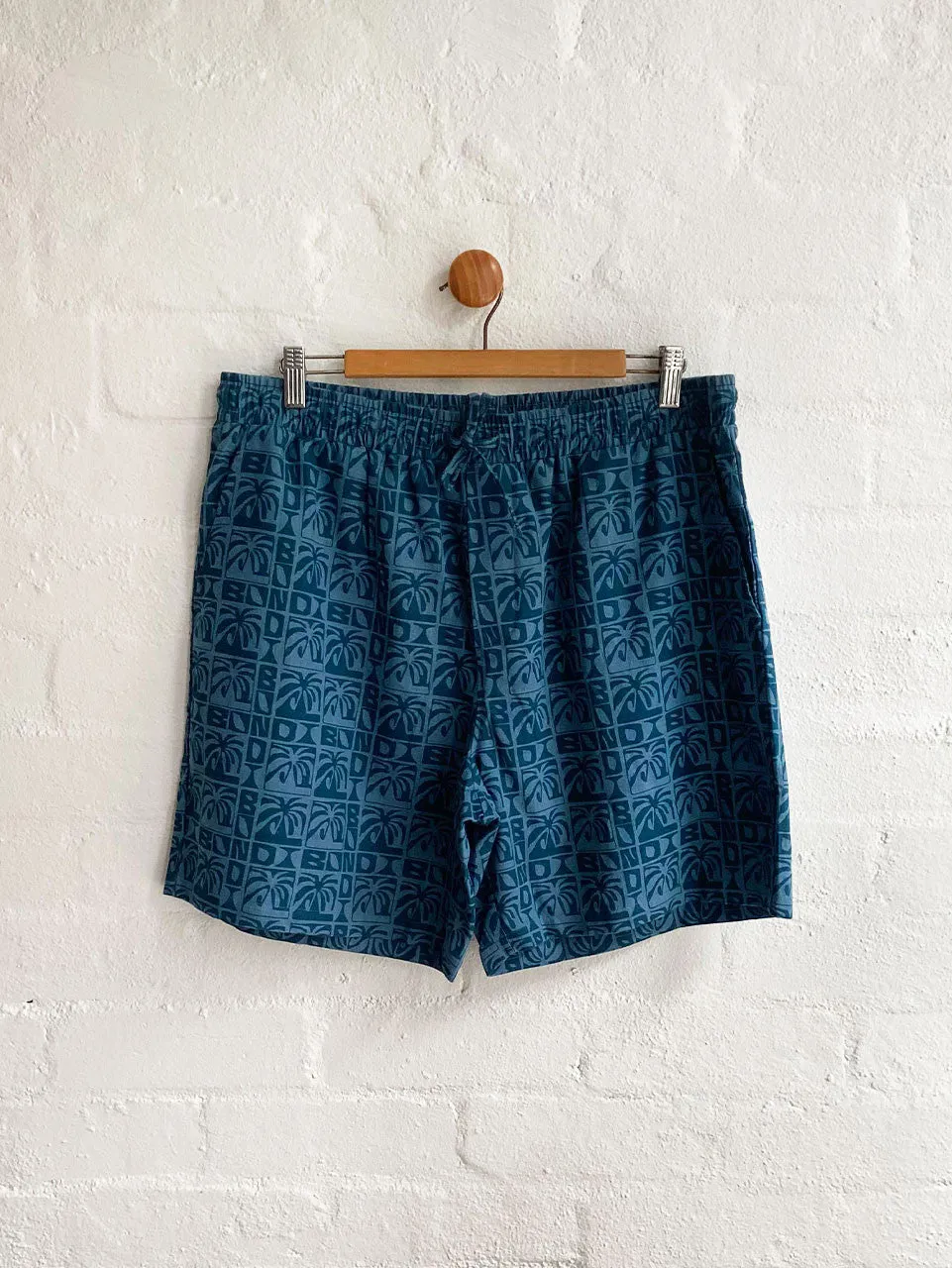 Men's Linen shorts (Denim)